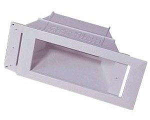 Certikin Wide Mouth Adapter (Concrete) White