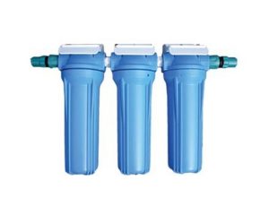 SKS 10" x 2.5" Three Pod Purifier - Complete