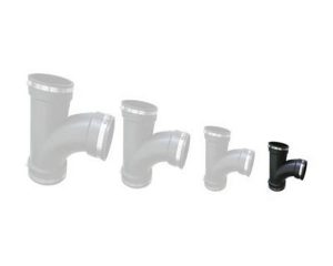 1.5" Inch Tee with Clips (Flexible)