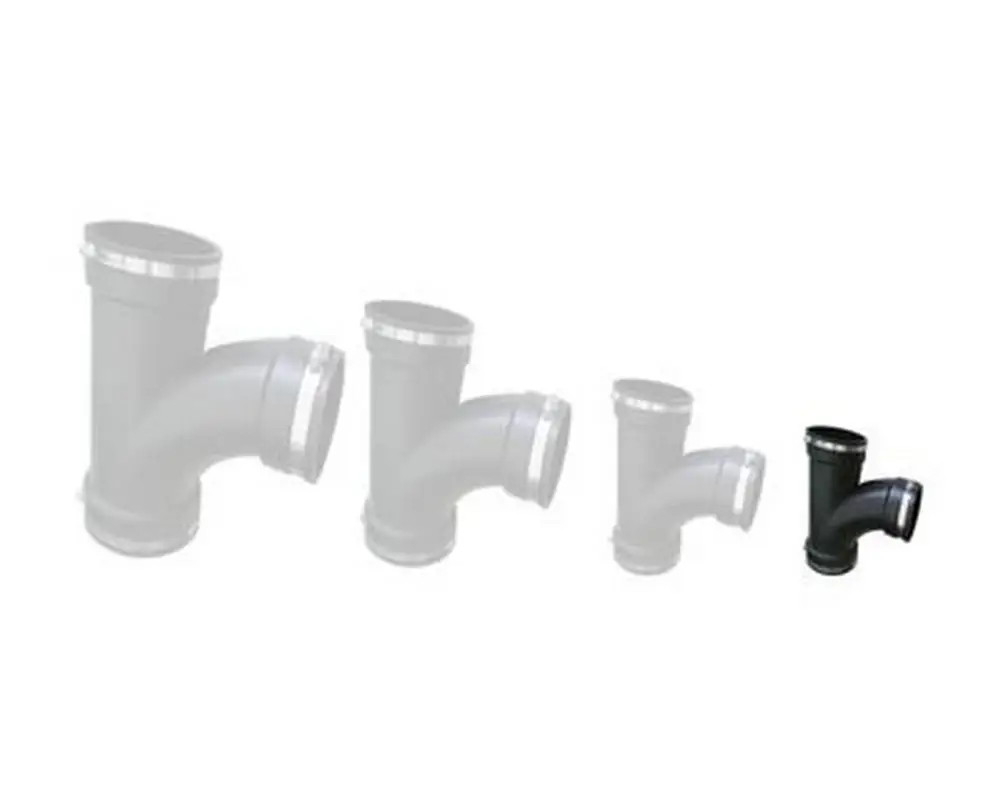 1.5" Inch Tee with Clips (Flexible)