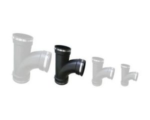 3" Tee With Clips (Flexible)