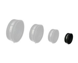 1.5" End Cap with Clips (Flexible)