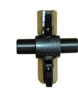 2 Way 3/8" Hosetail (Cross) LA45+Hi-blow 40 (inc tails)