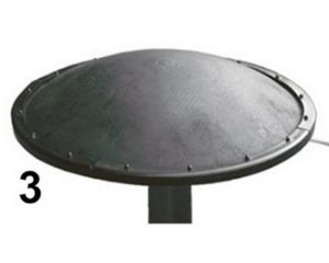 Aerated dome for drain - 1.5" or 50mm stem