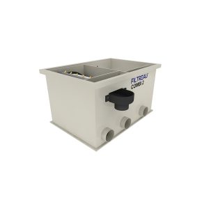 Filtreau combi-2 pumpfed (moving-bed) incl. UVC /incl. rinsepump