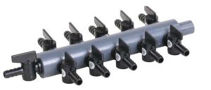 Plastic Manifolds 11 x 9mm valves