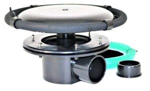 50mm Bottom drain (Sump type) with aerator ring