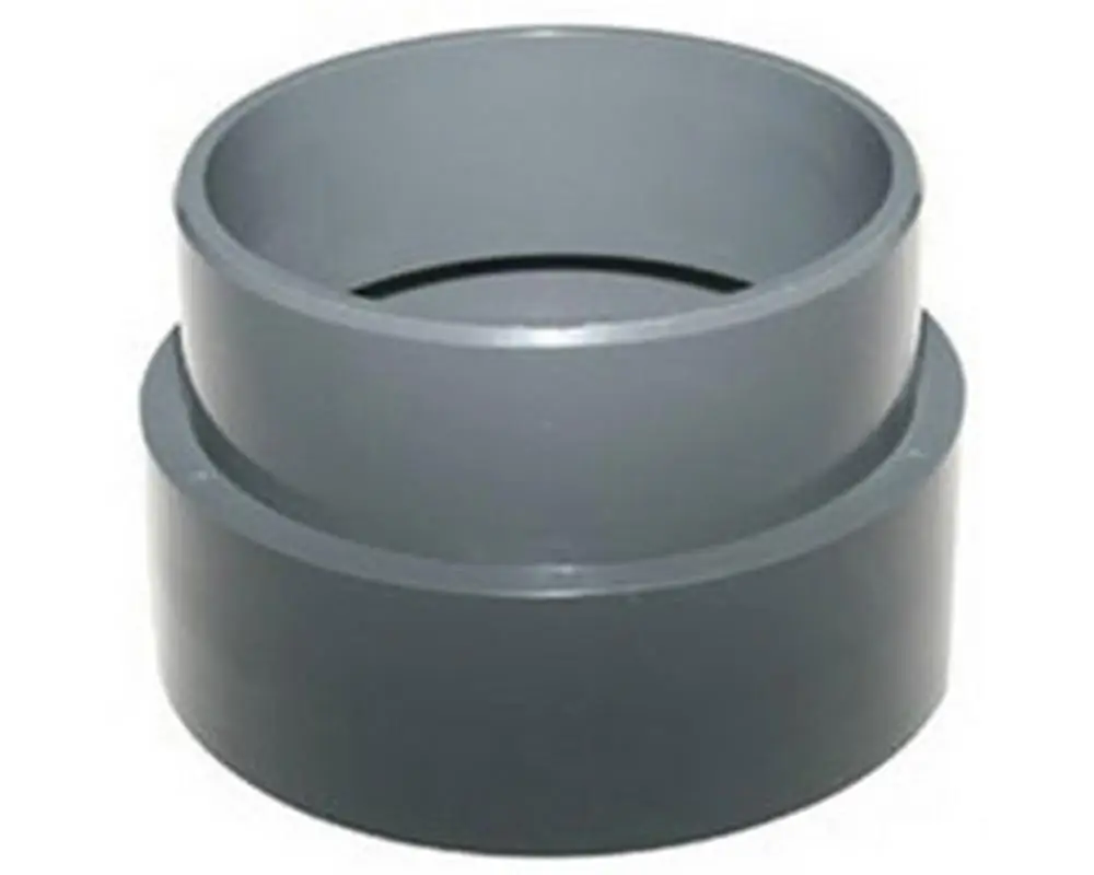4 inch Socket to 110mm plain male converter (for drains)