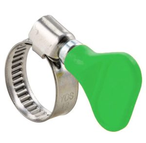 0.75" Hose Clips (Green)