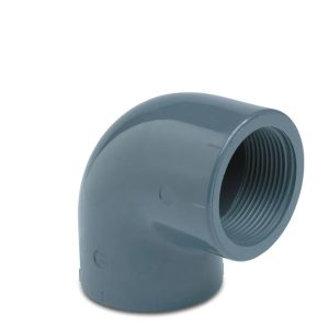 2" 90 Bend Plain - Threaded (Pressure PVC-U)